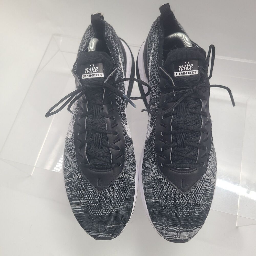 Nike Air Max Flyknit Racer Black White DJ6106-001 Men’s Size 11